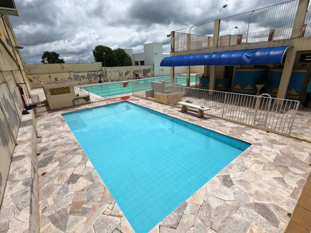 Área das piscinas está sendo revitalizada, e será reaberta aos sócios a partir de novembro