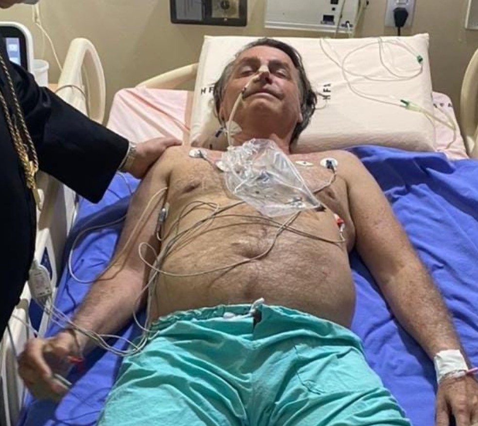 Foto do presidente Jair Bolsonaro divulgada nesta quarta-feira (14) em rede social verificada — Foto: Instagram/Reprodução