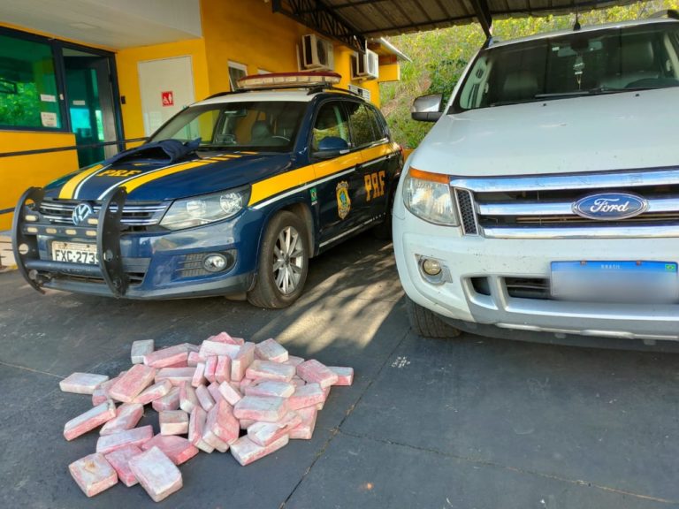 Região: PRF apreende carga de droga que poderia valer R$ 11 milhões no mercado