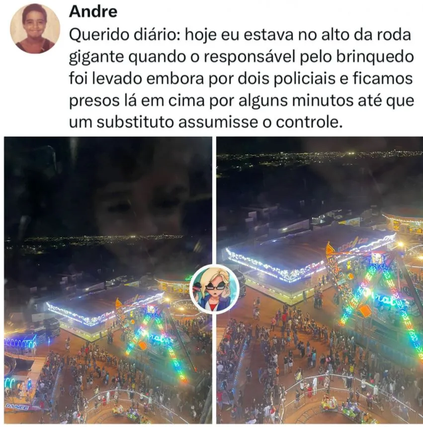 Confusão em parque de diversões no Japan Fest ganha destaque nas redes sociais