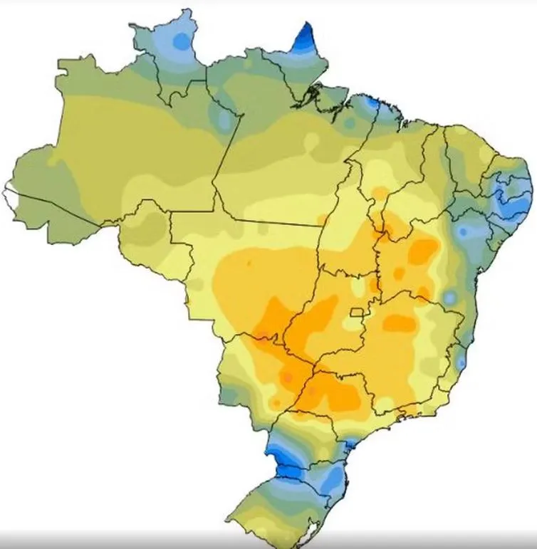 Cidades próximas registram as duas menores taxas de umidade relativa do ar no país e entram em estado de alerta