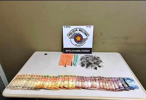 Homem é preso com drogas e dinheiro no Paineiras