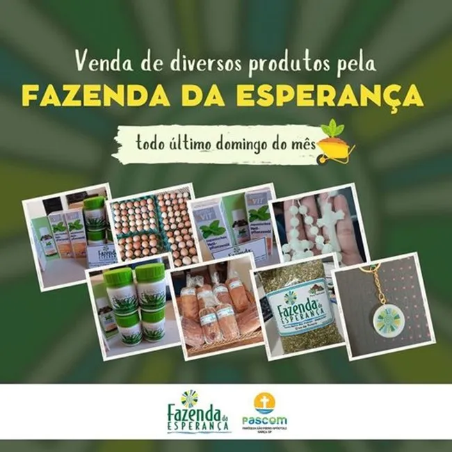 Paróquia garcense pede apoio à Fazenda Esperança