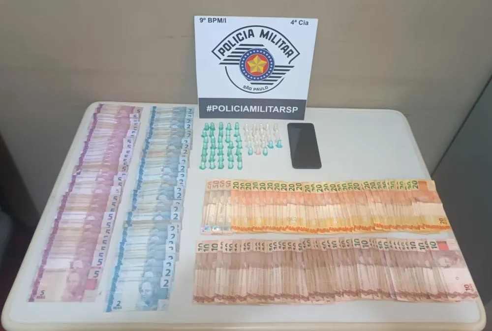 PM prende homem por tráfico de drogas na Araceli