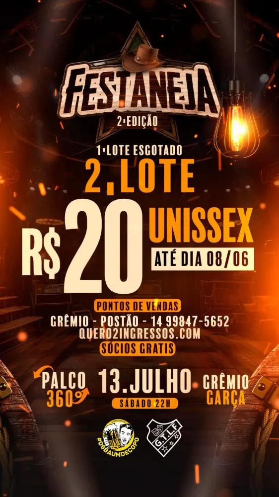 Festaneja no Grêmio: ingressos do 2º lote à venda até este sábado (08)
