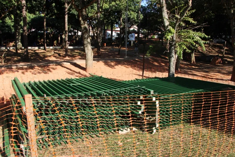 Parquinho infantil do Jardim Oriental estará fechado para obras