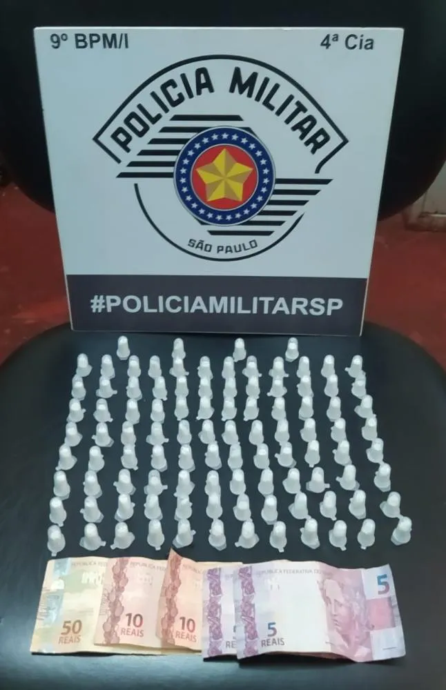 PM prende suspeito de tráfico na Maria Isabel