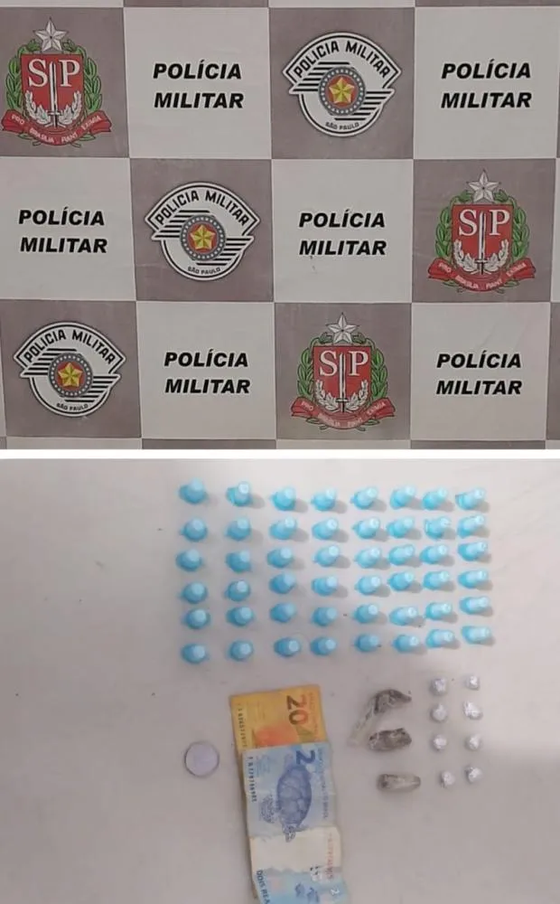 PM prende dois traficantes na Araceli, um deles procurado pela Justiça