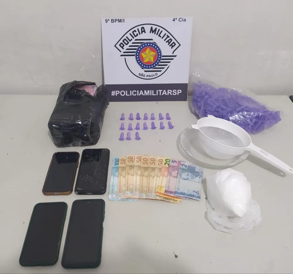Polícia flagra tráfico de drogas em estabelecimento na Labieno