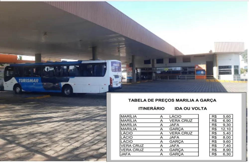 Passagens de ônibus entre cidades da região de Garça sobem 10%