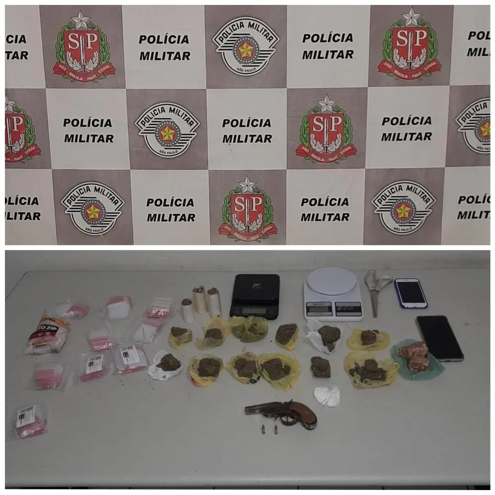 PM prende traficante e apreende arma que menor usaria para matar o pai