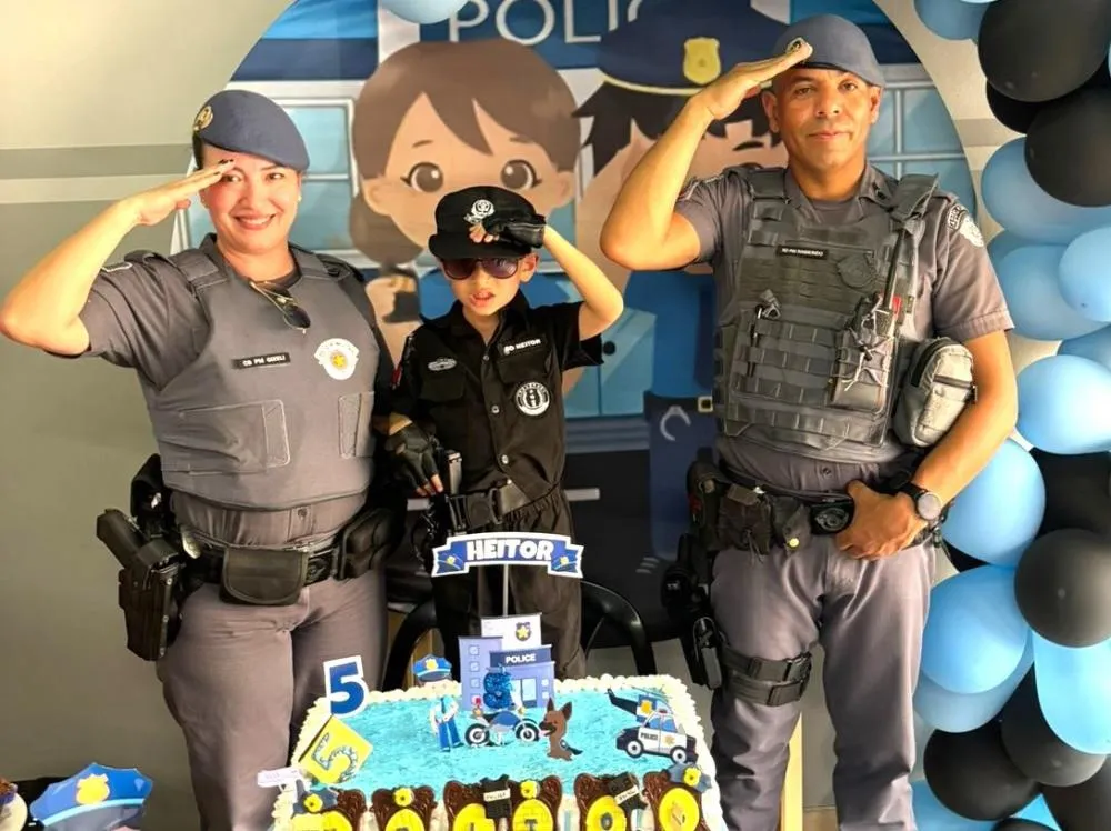 Cabo Gizeli, Heitor e cabo Raimundo.