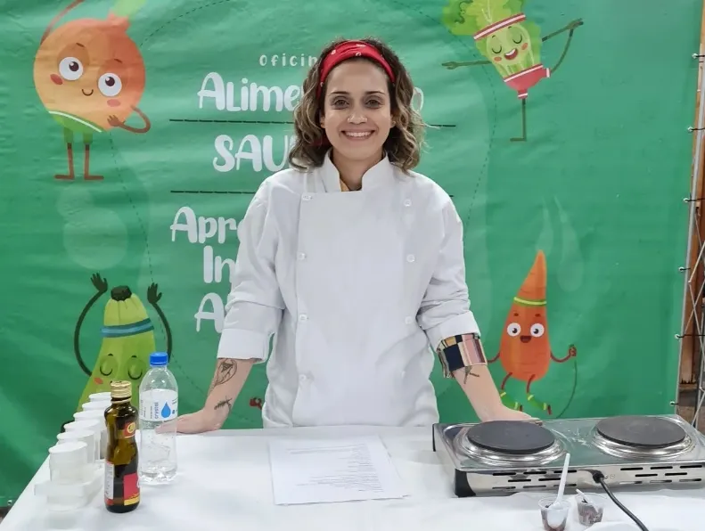 Oficina será ministrada pela renomada Chef Juliana Lopes