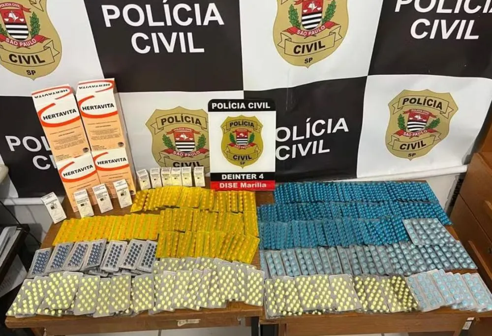 Homem é preso por venda clandestina de anabolizantes e medicamentos na região