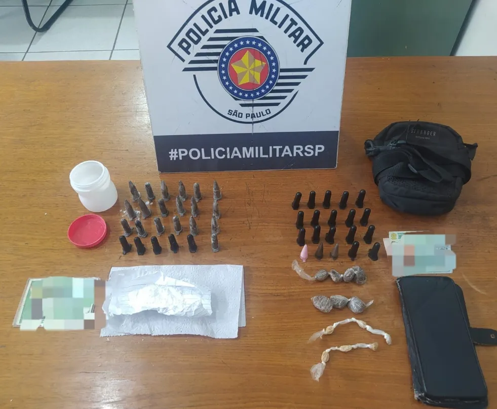 Dupla presa com drogas no Nova Garça pode pegar até 15 anos de prisão 