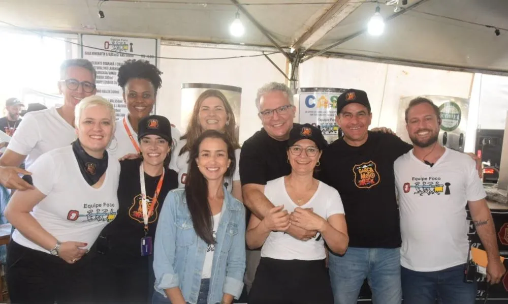 Parte da Equipe Foco. Foto: Paulo Reis