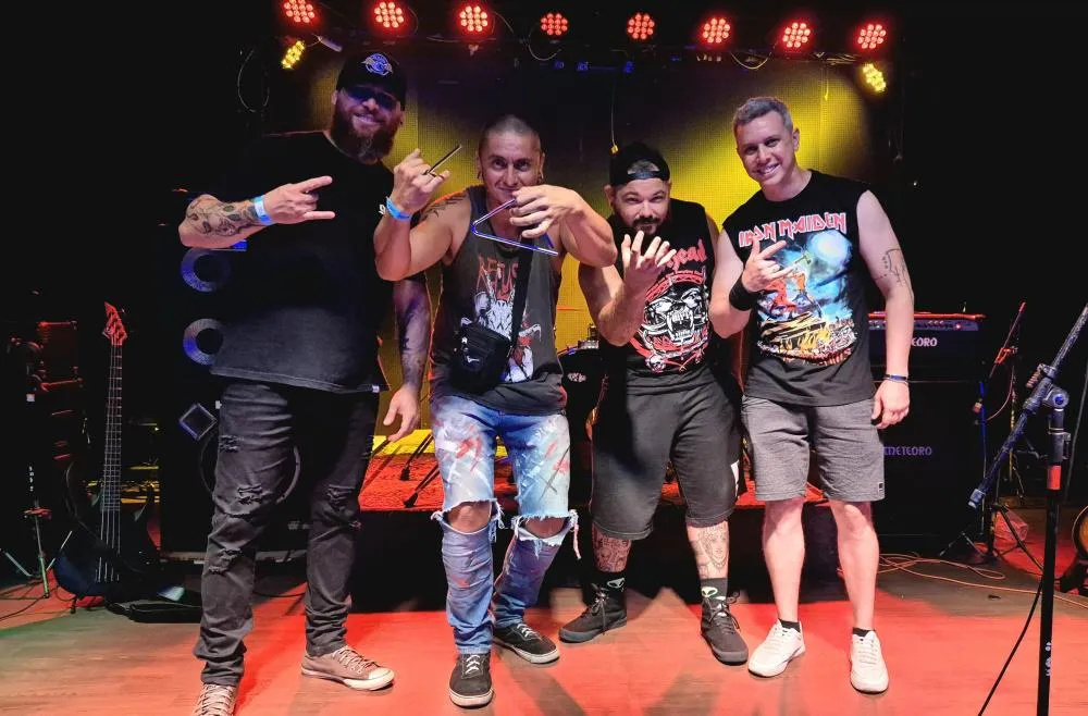 Banda Selim (Raimundos Cover) em apresentação no Cão Pererê na última sexta-feira