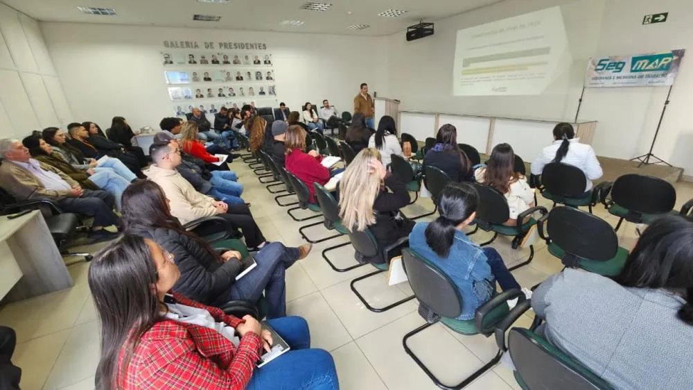 Evento promovido pela Segmar ocorreu no auditório da Acig 