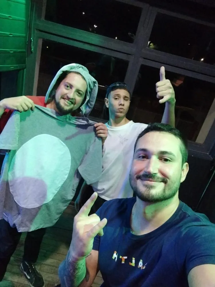Tivo, Gabriel e Hebert - Foto: Berinrock