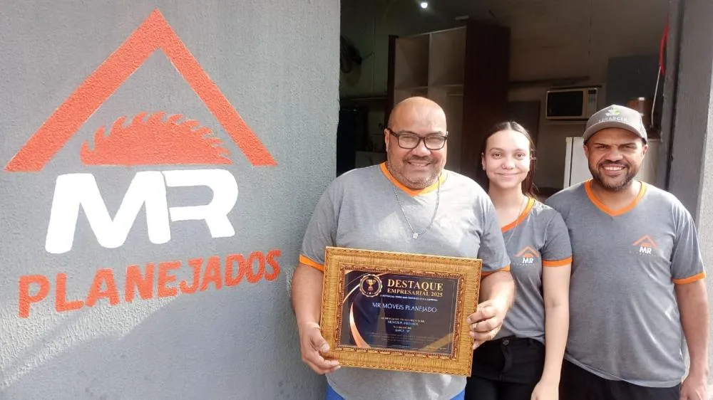 Antônio Marcos, a filha Vanessa e o irmão Fábio: família unida