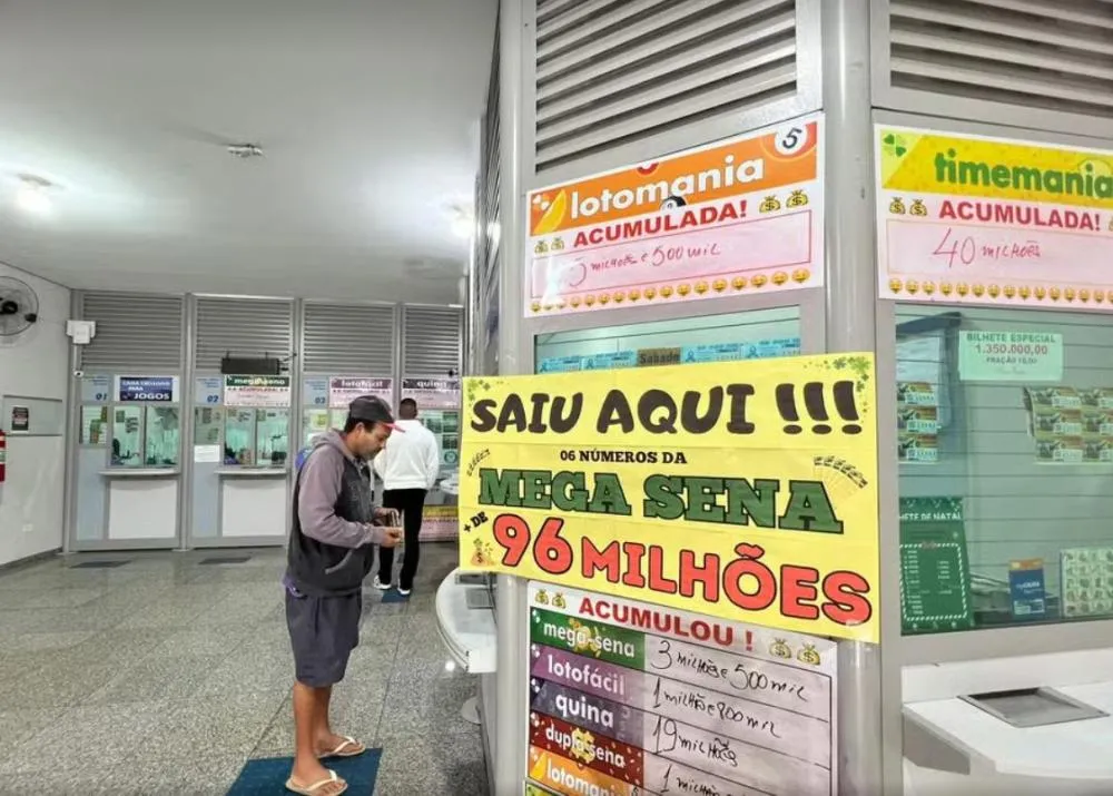 Aposta simples e feita em lotérica da região ganha R$ 96 milhões na Mega-Sena