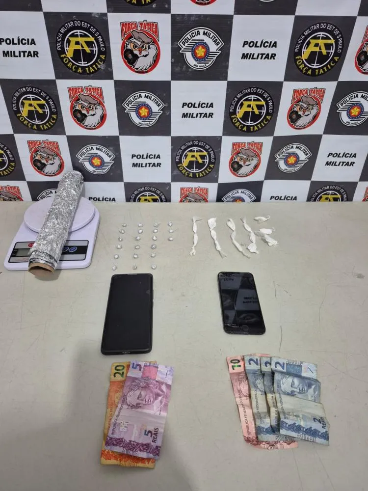 Movimentação suspeita termina com prisão e apreensão de drogas no Morada do Sol