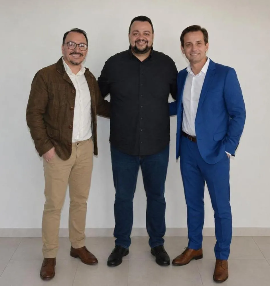 Marcelo Galvão Rosado, Cassiano Pelegrini e Dr. Marcelo Miranda