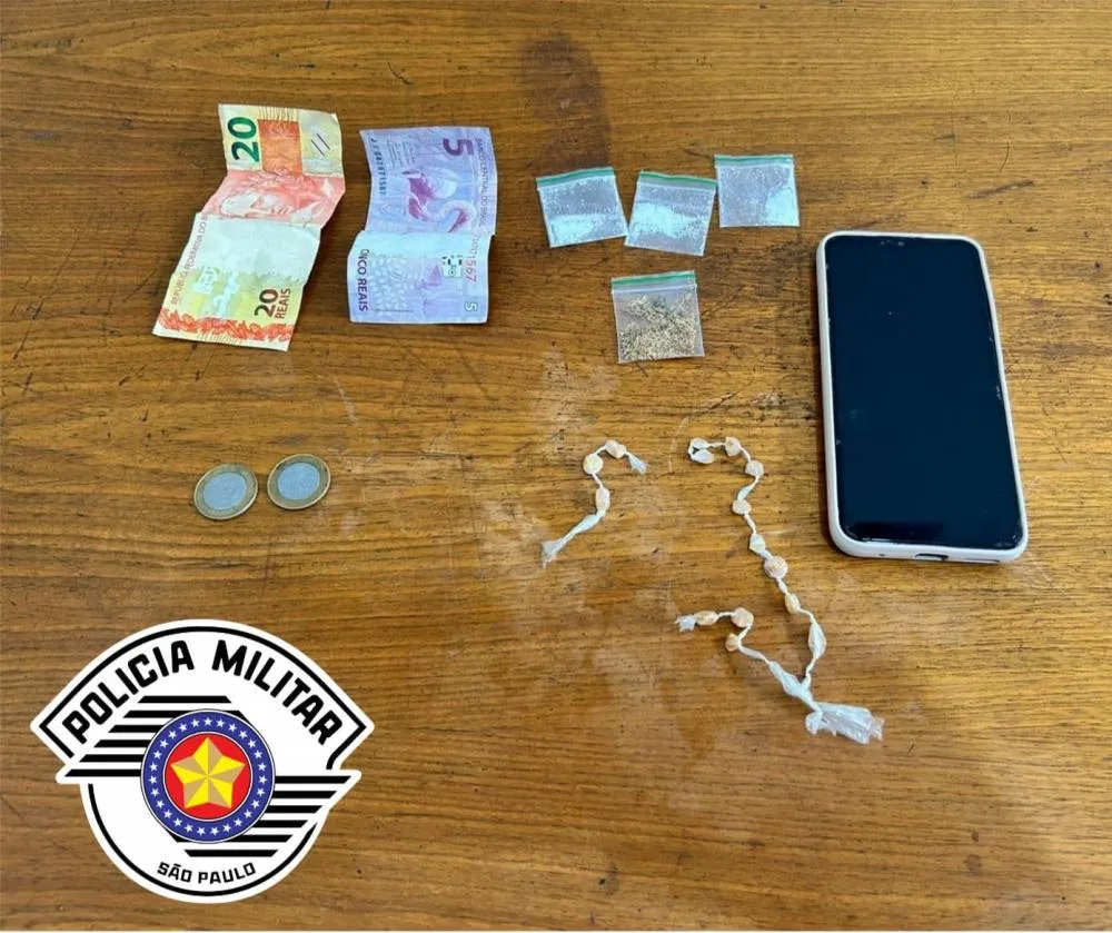 Adolescente é apreendido por tráfico de drogas no Jardim Paineiras em Garça