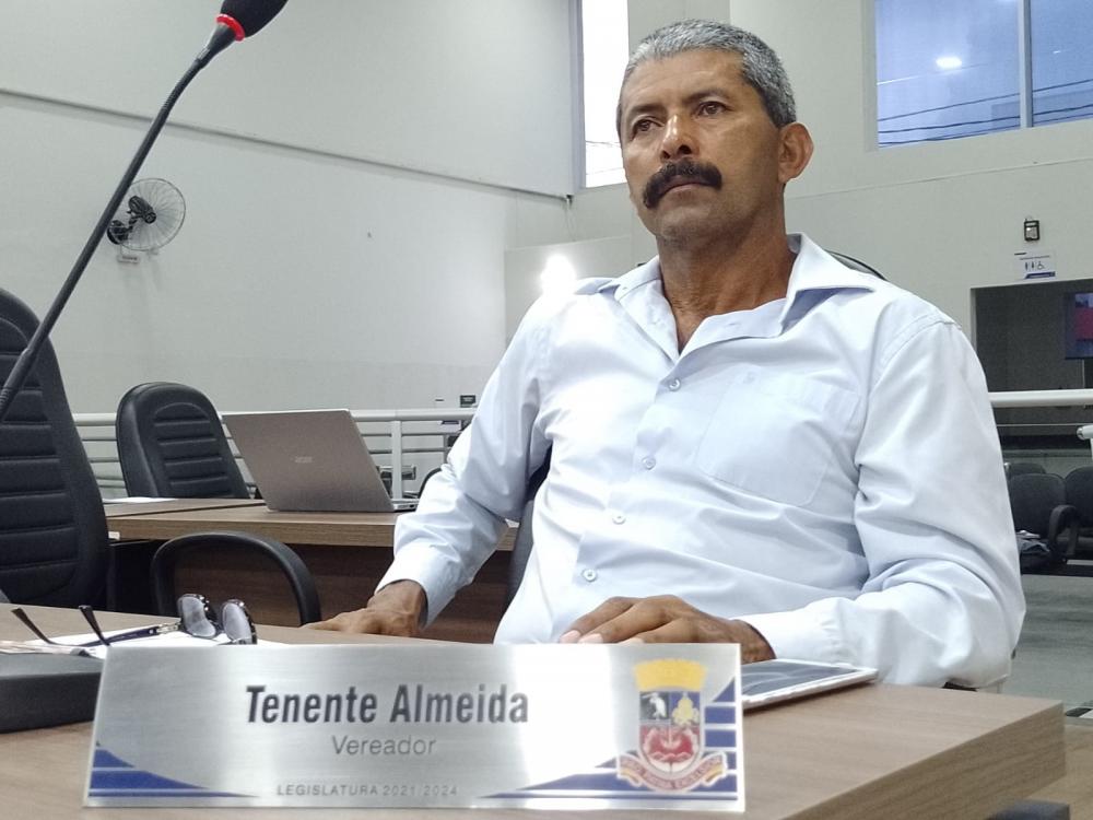 Tenente Almeida é o autor da propositura 